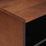 Шкафове и стелажи за съхранение на медии с чекмедже Кафяво