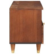 Шкафове и стелажи за съхранение на медии с чекмедже Кафяво