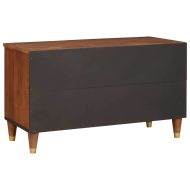 Шкафове и стелажи за съхранение на медии с чекмедже Кафяво