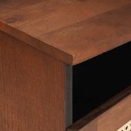 Шкафове и стелажи за съхранение на медии с чекмедже Кафяво