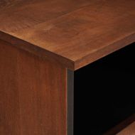 Шкафове и стелажи за съхранение на медии с чекмедже Кафяво