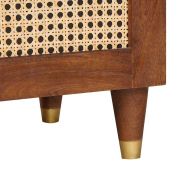 Шкафове и стелажи за съхранение на медии с чекмедже Кафяво