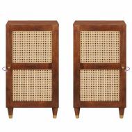 Шкафове и стелажи за съхранение на медии Кафяво