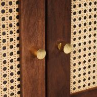 Служебен шкаф Кафяво 60 x 33,5 x 75 см Солидно мангово дърво