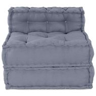 Модулен диван Сив 70 x 70 x 56 см текстил