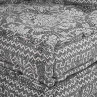 Модулен диван Светлосиво 70 x 70 x 56 см текстил