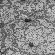 Модулен диван Светлосиво 70 x 70 x 36 см текстил