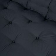 Възглавница за диван 2 pcs Антрацит текстил