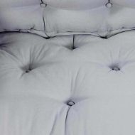 Възглавница за диван Сив 120 x 80 x 12 cm текстил