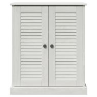 Шкаф за баня Друг VIGO Кафяво Борово дърво масив