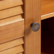 Шкаф за баня VIGO Меденокафяво 67.5 x 34 x 110 см