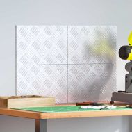 Шахматни плочи 4 pcs Сребрист 30 x 20 cm Алуминий