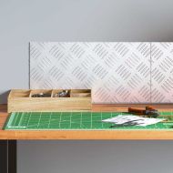 Шахматни плочи 2 pcs Сребрист 40 x 20 cm Алуминий