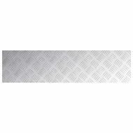 Шахматни плочи 4 pcs Сребрист 100 x 25 cm Алуминий