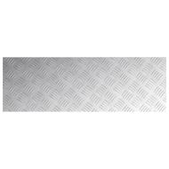 Шахматни плочи 4 pcs Сребрист 90 x 30 cm Алуминий