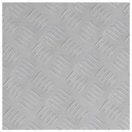 Шахматни плочи 4 pcs Сребрист 40 x 40 cm Алуминий