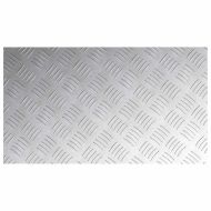 Шахматни плочи 4 pcs Сребрист 70 x 40 cm Алуминий