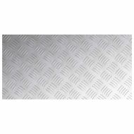 Шахматни плочи 2 pcs Сребрист 80 x 40 cm Алуминий