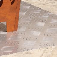 Шахматни плочи 2 pcs Сребрист 90 x 40 cm Алуминий