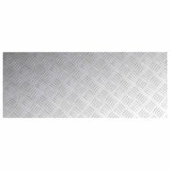 Шахматни плочи 4 pcs Сребрист 100 x 40 cm Алуминий