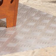 Шахматни плочи 2 pcs Сребрист 90 x 50 cm Алуминий