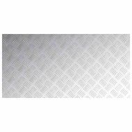 Шахматни плочи 2 pcs Сребрист 100 x 50 cm Алуминий