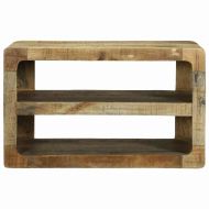 ТВ шкаф Кафяво 60 x 32 x 36 см Масивна дървесина от манго