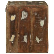 ТВ шкаф с рафт 60 x 32 x 36 см Масивна регенерирана дървесина