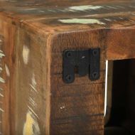 Модул за телевизор 2 pcs Многоцветен регенерирано дърво масив