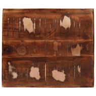 Стифиращи масички 2 pcs Кафяво Солидно възстановено дърво