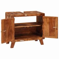 Шкаф за баня с рафт със съхранение с врата