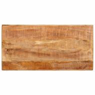 Тоалетка с рафт Кафяво 90 x 76 x 45 см мангово дърво масив