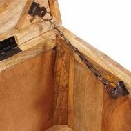 Кутия за съхранение 70 x 35 x 40 см мангово дърво масив