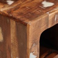 Винен рафт Кафяво 44 x 30 x 35 см Солидно рециклирано дърво