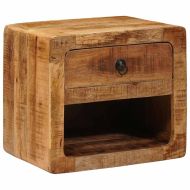 Стенен шкаф за нощно шкафче с чекмедже Кафяво 40 x 30 x 36 см