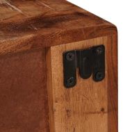 Стенен шкаф за нощно шкафче с рафт Многоцветен 40 x 30 x 36 см