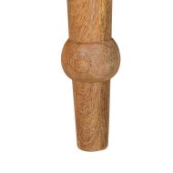 Масичка за кафе Кафяво 100 x 55 x 77 см мангово дърво масив