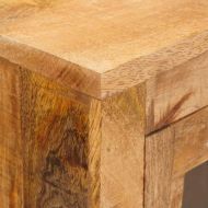 Висок шкаф Кафяво 40 x 30 x 120,5 см мангово дърво масив