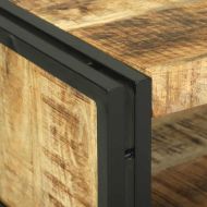 Масичка за кафе 120 x 50 x 38 см Грубо мангово дърво масив