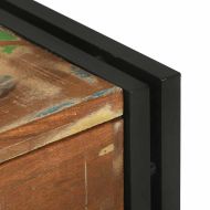 Масичка за кафе Кафяво 90 x 50 x 38 см регенерирано дърво масив