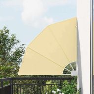 Прозорец за балкон Пясък 115 x 115 см текстил