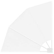 Прозорец за балкон Бяло 115 x 115 см текстил