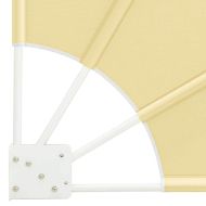 Прозорец за балкон Пясък 140 x 140 cm текстил