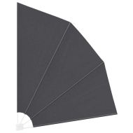 Прозорец за балкон Черно 210 x 210 cm текстил