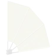 Прозорец за балкон Крем 115 x 115 см текстил