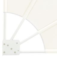 Прозорец за балкон Крем 115 x 115 см текстил