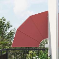 Прозорец за балкон Теракота 115 x 115 см текстил