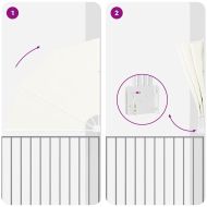 Прозорец за балкон Крем 160 x 160 cm текстил