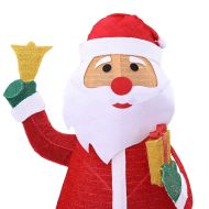 Дядо Коледа за Коледа Топло бяло 100 x 180 cm текстил