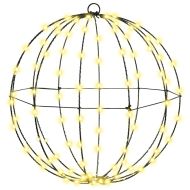 Топка с 192 LED светодиода 2 pcs Топло бяло 43.5 см Метал